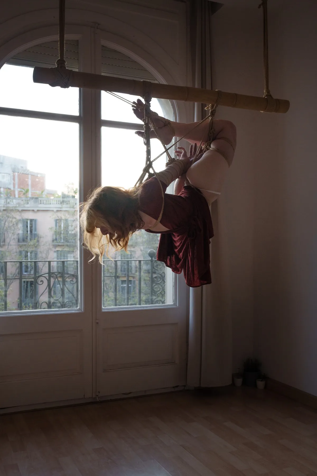 Session: Strappado suspension